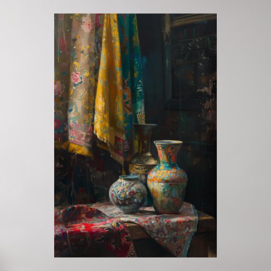 1060 Drie vazen Poster (Voorkant)
