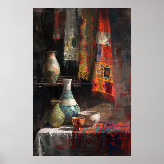 1065 Drie vazen Poster (Voorkant)
