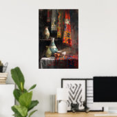 1065 Drie vazen Poster (Thuiskantoor)