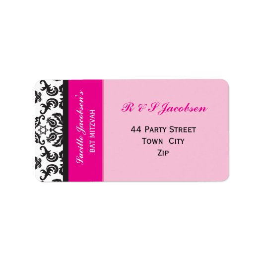 107 Jodene :: ÉTIQUETTES AUTO-ADRESSÉS (Devant)