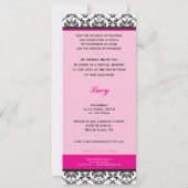 107 Jodene - INVITATIONS BAT MITZVAH :: cérémonie  (Dos)