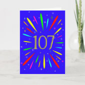 107e carte d'explosion anniversaire (Devant)