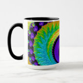 108-39 metallische regenbooghalve maan mok (Links)