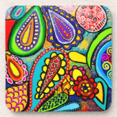 108 - Dessous de verre d'art cellulaire (Devant)