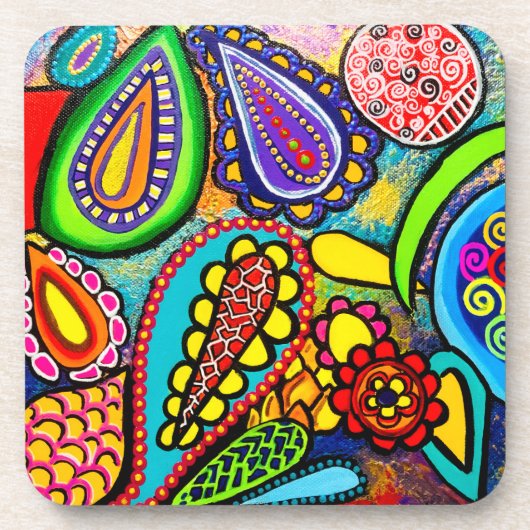 108 - Dessous de verre d'art cellulaire (Devant)