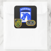 108E POLICE MILITAIRE CO 18E STICKERS AÉRIENS (Sac)