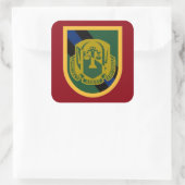 108E POLICE MILITAIRE CO BERET FLASH/DUI STICKERS (Sac)