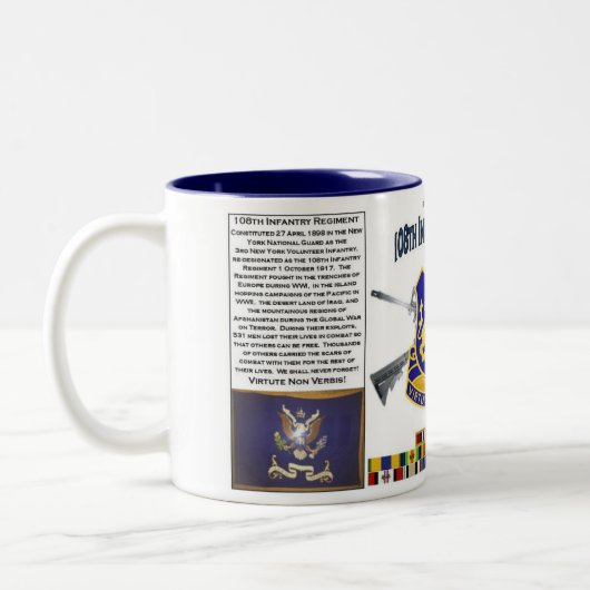 108e régiment d'infanterie, Coffee Mug (Gauche)