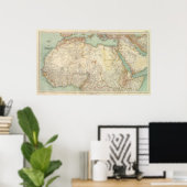 10911 Noord-Afrika Poster (Thuiskantoor)