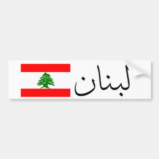 10931316_400x400, Libanon_flag_large Bumpersticker
