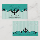 109 Ayleen - CARTE DE VISITE :: céleste L3 (Devant / Derrière)