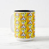 109 - Mug de chien blanc (Devant gauche)