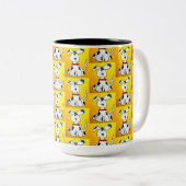 109 - Mug de chien blanc (Devant droit)