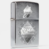 10,11,20,25th,70th Zippo Lighter (Rechts)