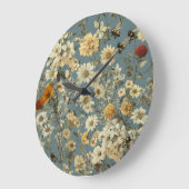 10,75" ronde acryl wandklok grote klok (Hoek)