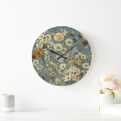 10,75" ronde acryl wandklok grote klok (Huis)