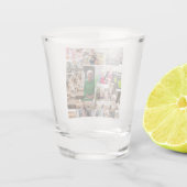 10 Aangepaste fotocollage Shot Glas (Achterkant)