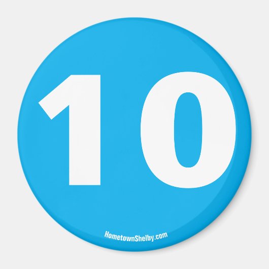 10 aimants (Devant)