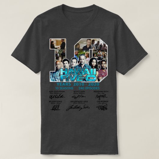 10 ans 2010 2020 Signatures 2 TShirt (Design devant)