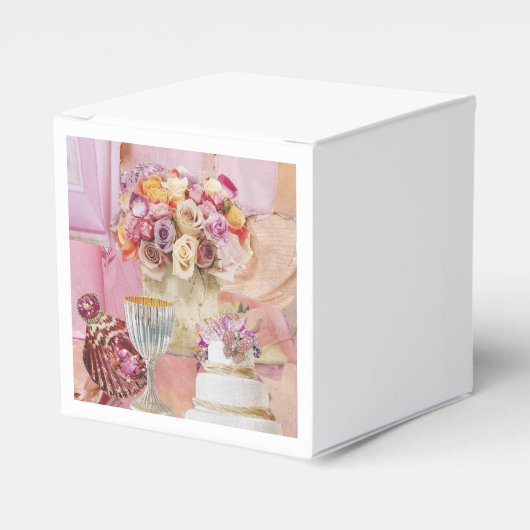 10 Ballotins avec Mariage Cake Motif (Verso)