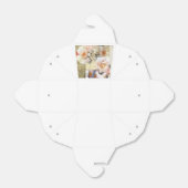 10 Ballotins avec Roses Pastel (Déplié)