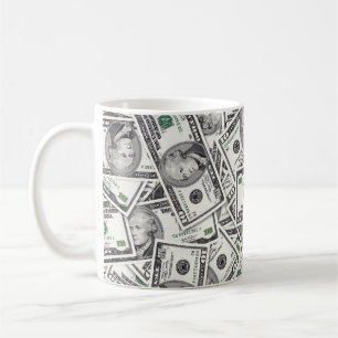 $10 Bil Geld Patroon Koffiemok