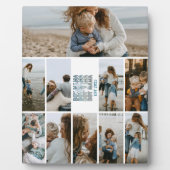 10 Boy Mama Custom Photo Collage Fotoplaat (Voorkant)