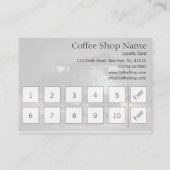 10 + Carte assortie de timbre de fidélité de (Dos)