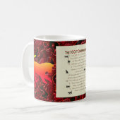 10 CAT-geboden Koffiemok (Voorkant links)