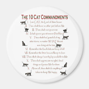 10 CAT-geboden Magneet