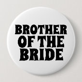 10 Cm FRÈRE DE LA BRIDE ronD BOUTON BADGE (Devant)
