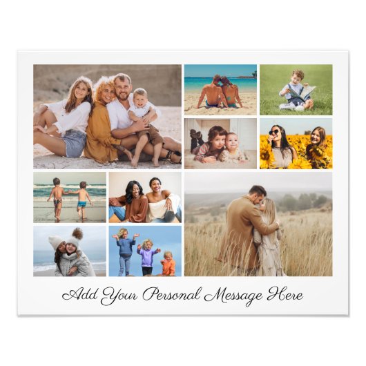 10 Collage De Photo Ajouter Un Message De Voeux Ph (Devant)