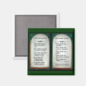 10 Commandements Magnet (Recto/Verso)