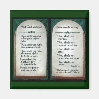 10 Commandements Magnet