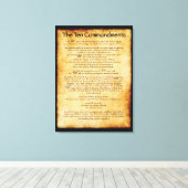 10 Commandements - Toile (Insitu (Plancher de Bois))