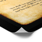 10 Commandments Poster 16 x 20 (Coin)