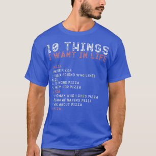 10 dingen die ik in mijn leven wil, zijn Mannen va T-shirt