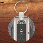10 Downing Street, Londen (tekening) Sleutelhanger (Voorkant)