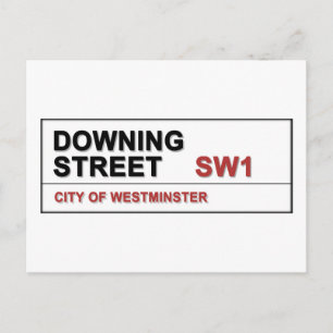 10 Downing Street London England Briefkaart