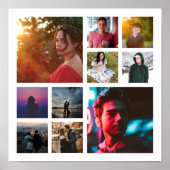 10 Foto collage Poster (Voorkant)