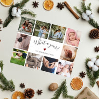 10 foto collage wat een jaar modern