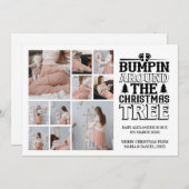 10 Foto Kerstboom Zwangerschapsaankondiging Feestdagenkaart (Voorkant / Achterkant)