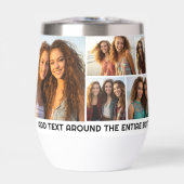 10 Fotocollageraster - Aangepaste tekst rond de on (Voorkant)