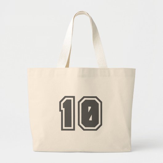 10 GROTE TOTE BAG (Voorkant)