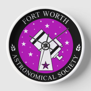 10"Houten Klok met Houten Lijst