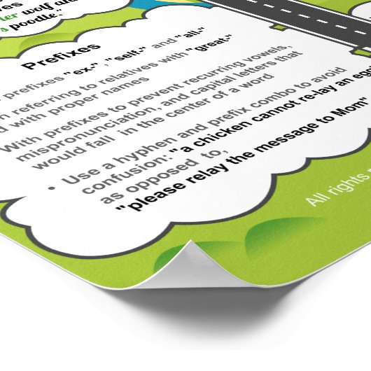 10 Hyphenation Tips Poster (Hoek)