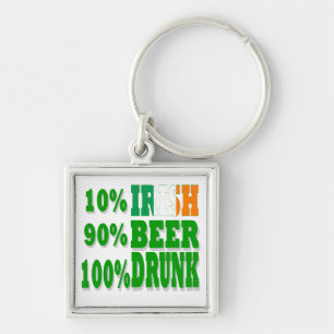 10% Iers Sleutelhanger