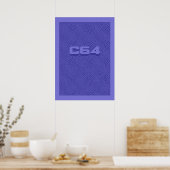 10 IMPRIMER Commodore 64 Poster (Cuisine)