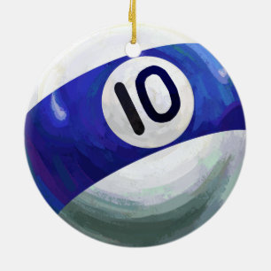 10 inch keramisch ornament