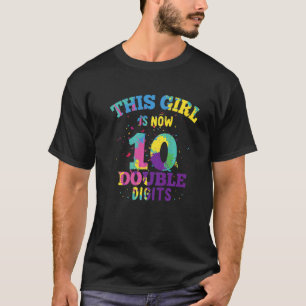 10 jaar 10 jaar, 10 jaar, 10e jongetje t-shirt